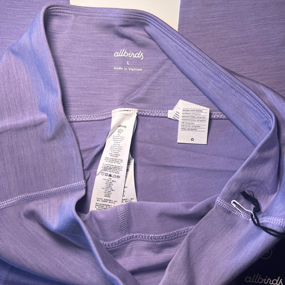 NWT ‼️ ALLBIRDS Natural Flow Legging in Purple Hush Retails for $98! - Picture 10 of 14